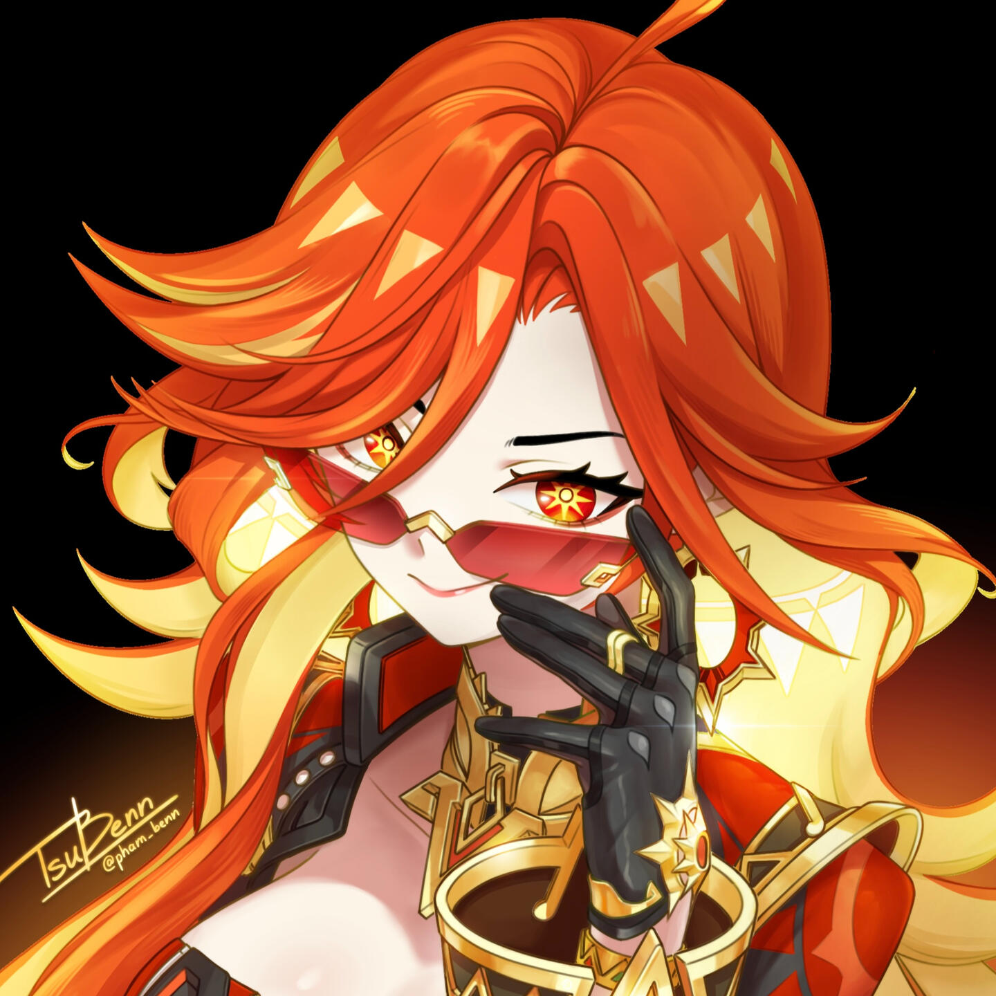 Mavuika Fanart (Sample for Full Render) Mavuika Fanart (Sample for Full Render)